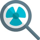 Search file and on nuclear energy plant icon