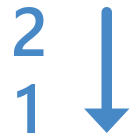 Reversed Numerical Sorting icon