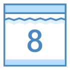 Calendrier 8 icon