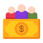 Crowdfunding icon