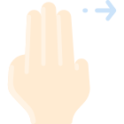 Drei Finger icon