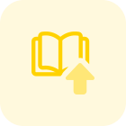 Uploaded an e-book on a portal layout icon