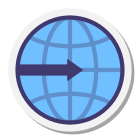 回転する地球 icon