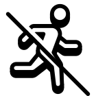 No Running icon