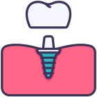 Implante dental icon