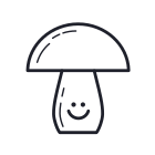 귀여운 버섯 icon