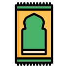 prayer mat-mat-islam-muslim icon