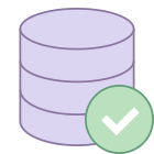 데이터베이스를 수락 icon