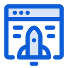 Website Launch icon