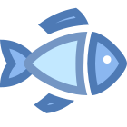 切り分けられた魚 icon