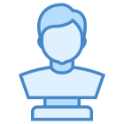 Bust icon