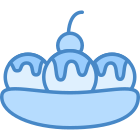 Banana-split icon