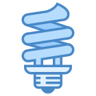 Ampoule spirale icon