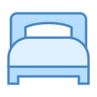 Cama individual icon