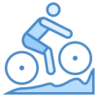 Cyclisme de montagne icon