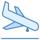 Avião pousando icon