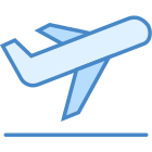 Flugzeug Abflug icon