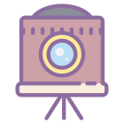 Máquina fotográfica antiga icon