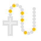 Rosario blanco icon