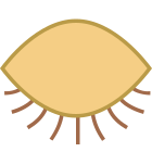 Ojo cerrado icon