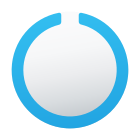 Circled Notch icon