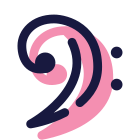 Bass Clef icon