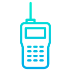 Walkie talkie de radio icon