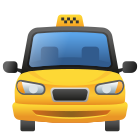 entgegenkommendes Taxi icon