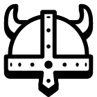 Casque Viking icon