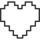Пиксельное сердце icon