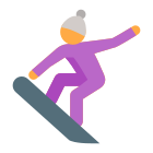 pele de snowboard tipo 2 icon