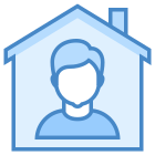 Person at Home icon