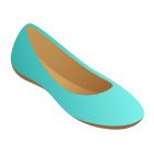 zapato plano icon