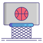 Campo de basquete icon