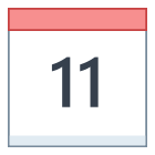 Calendar 11 icon