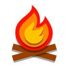 Feu de camp icon