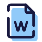 Word File icon