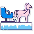 Horse Sled icon