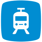 路面電車 icon