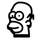 Homer Simpson icon