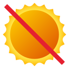 不要暴露在阳光下 icon