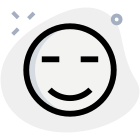 Mouth crossed for forbidden speaking expression emoji icon