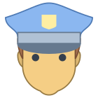 Hombre policía icon