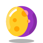 Lua minguante icon