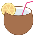 Cocktail à la noix de coco icon