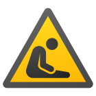 Danger Of Suffocation Hazard icon
