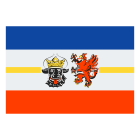 Bandera de Mecklenburg Pomerania Occidental icon