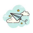 Papierflieger icon