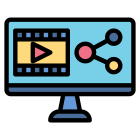 Share Video icon