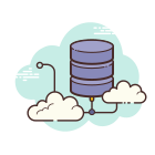 Cloud-Datenbank icon